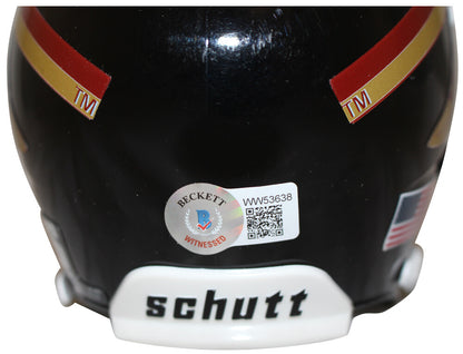 Derrick Brooks Signed Florida State Seminoles Black Schutt Mini Helmet