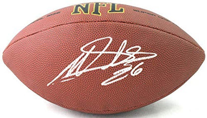 Miles Sanders Signed Wilson Super Grip Football