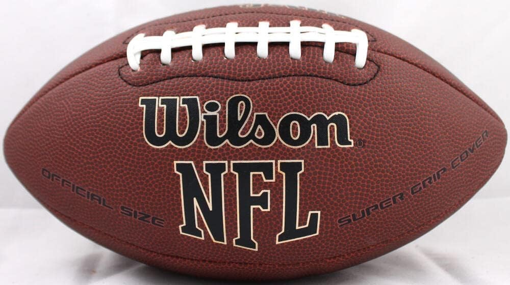 Adrian Peterson Autographed Minnesota Vikings Wilson Super Grip Football