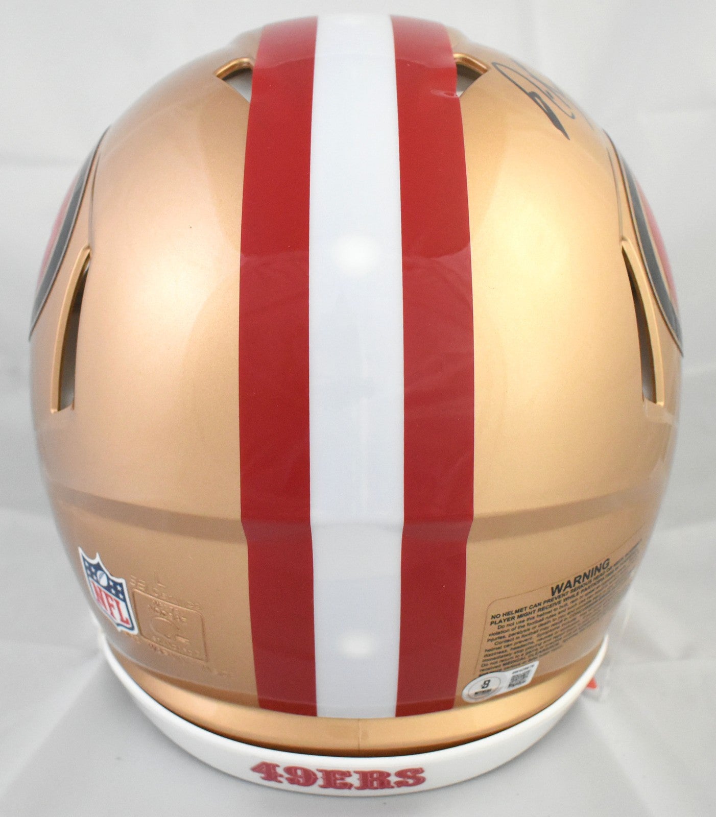NaVorro Bowman Autographed San Francisco 49ers Speed Authentic Helmet