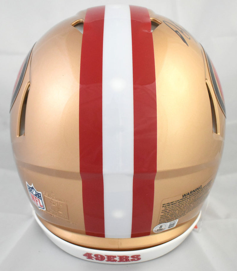 NaVorro Bowman Autographed San Francisco 49ers Speed Authentic Helmet