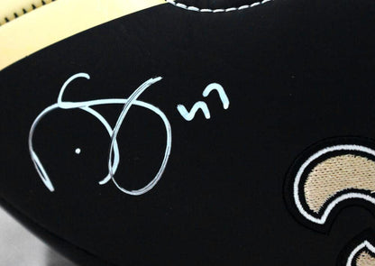 Darren Sproles Signed New Orleans Saints Black Logo Football
