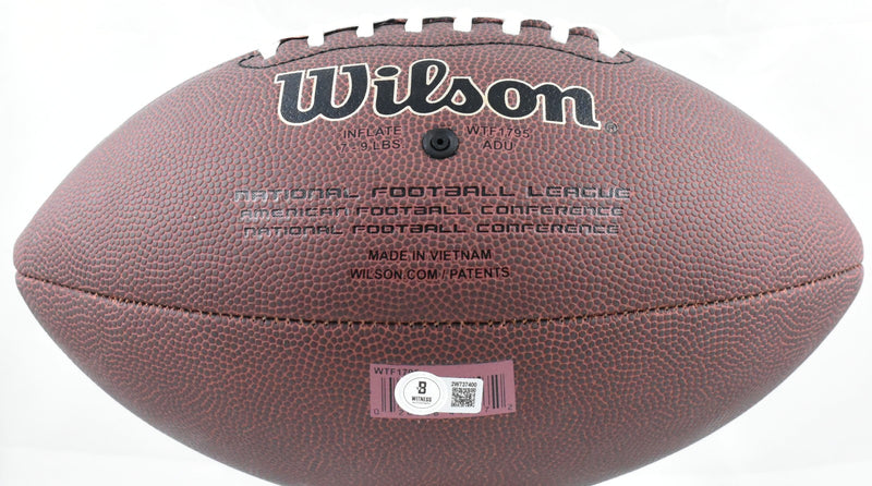 Quinshon Judkins Autographed NFL Super Grip Football