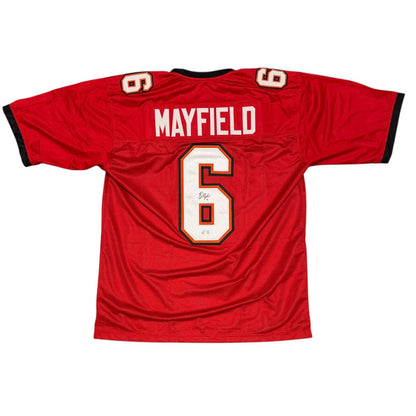 Baker Mayfield Signed Tampa Bay Buccaneers Custom Jersey (Beckett COA)