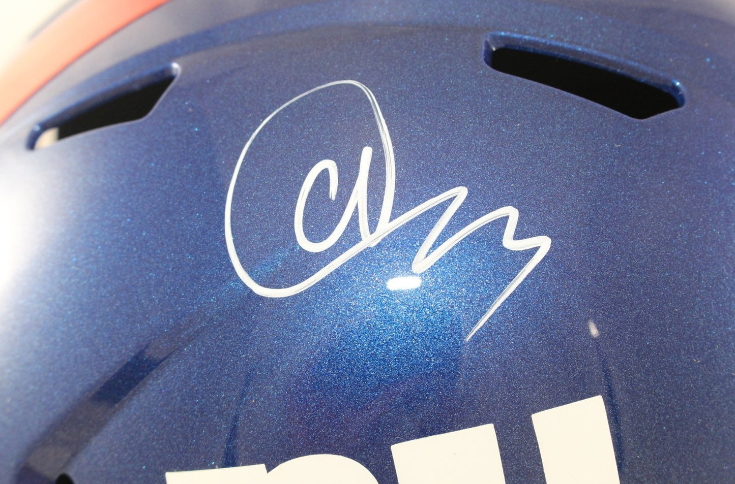Abdul Carter Signed New York Giants Full Size Replica Helmet
