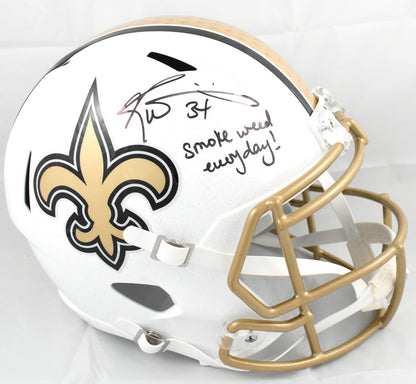 Ricky Williams Signed New Orleans Saints Full Size 2025 Alternate Helmet