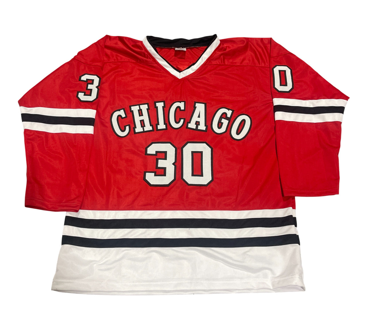 Ed Belfour Signed Chicago Blackhawks Custom Jersey with 4 Inscriptions