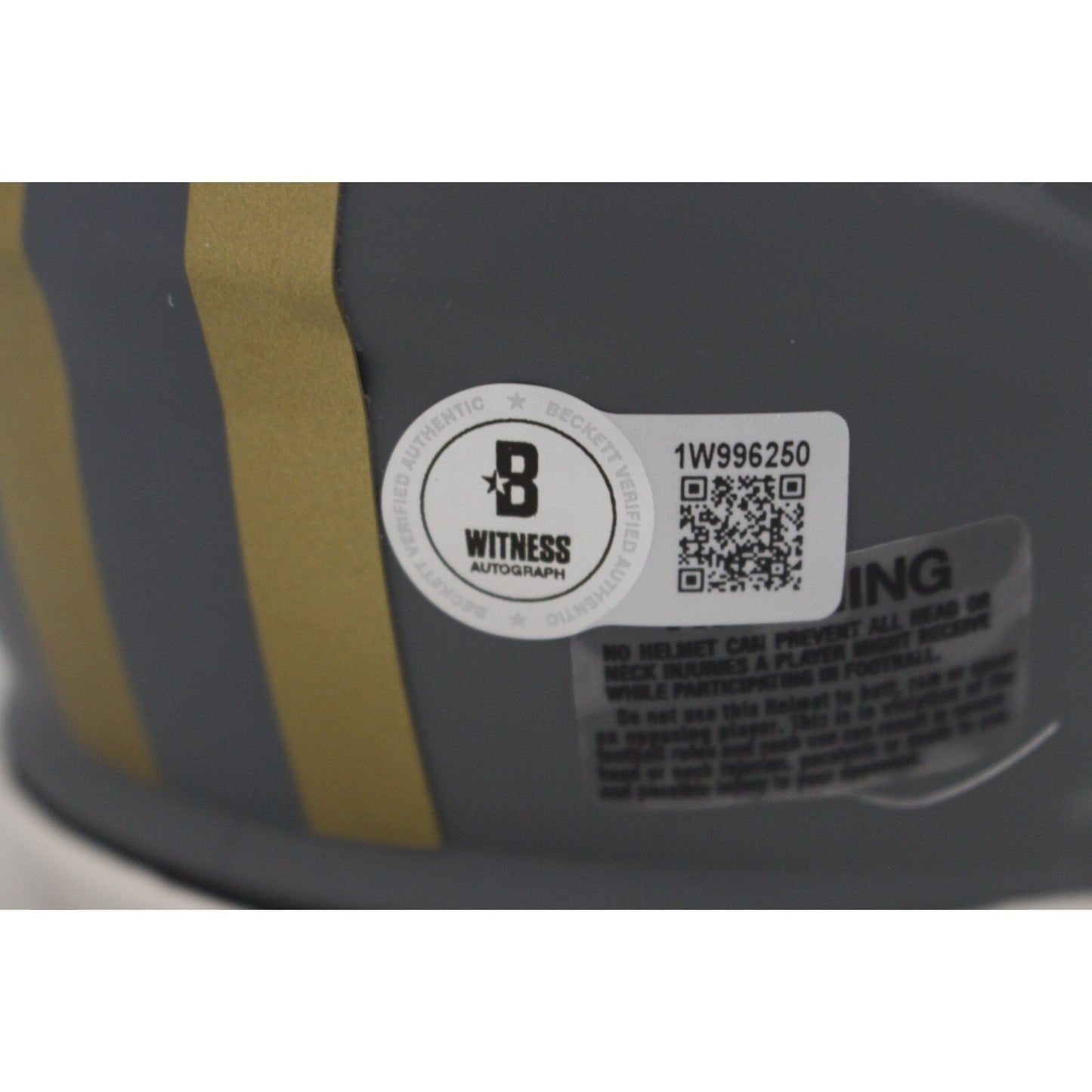 George Kittle Signed San Francisco 49ers Slate Speed Mini Helmet