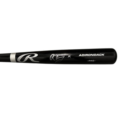 Ronny Mauricio New York Mets Signed Rawlings Black Baseball Bat JSA
