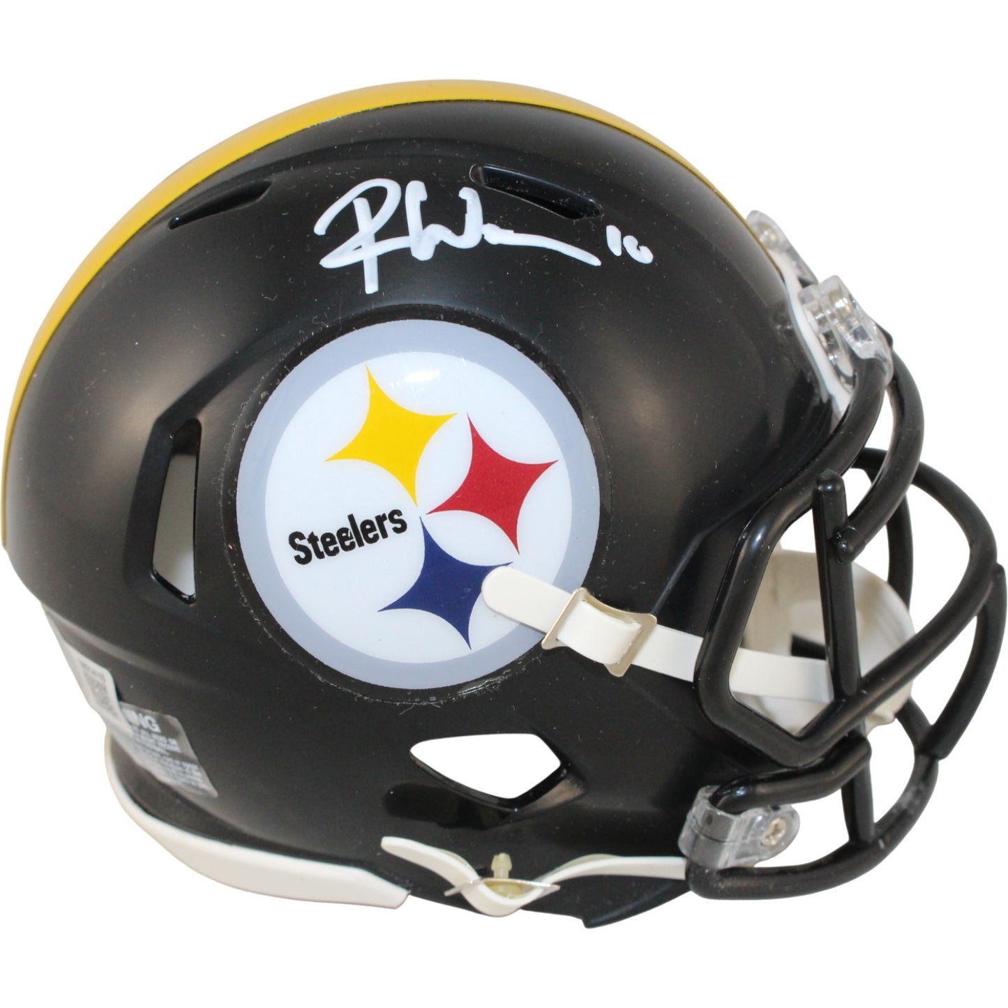 Roman Wilson Pittsburgh Steelers Autographed Mini Helmet