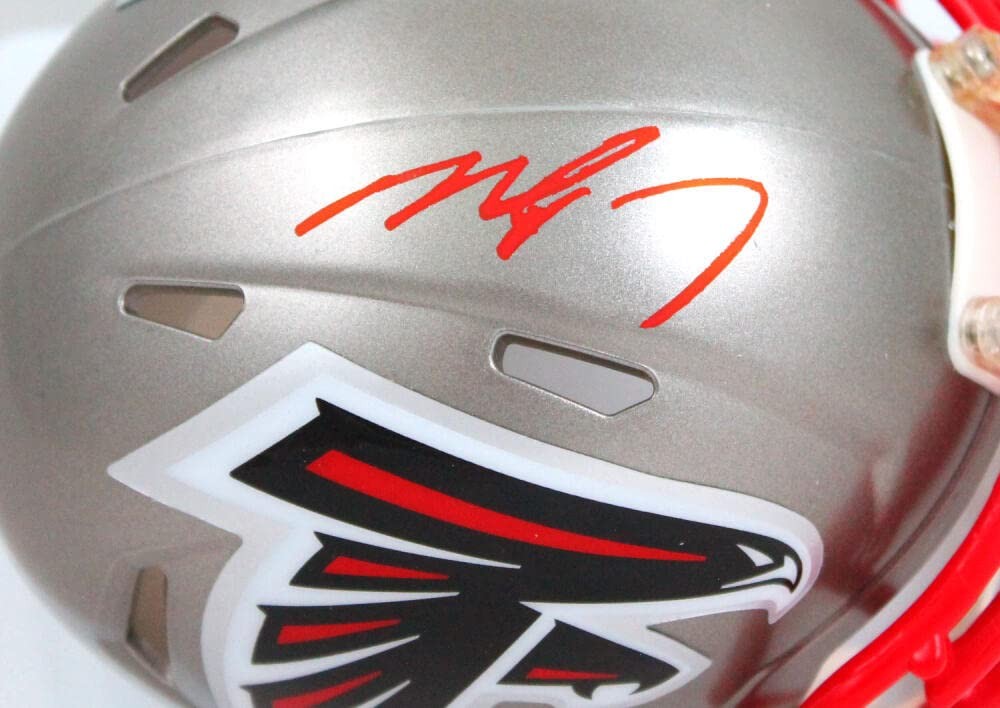 Michael Vick Autographed Atlanta Falcons Flash Edition Mini Helmet