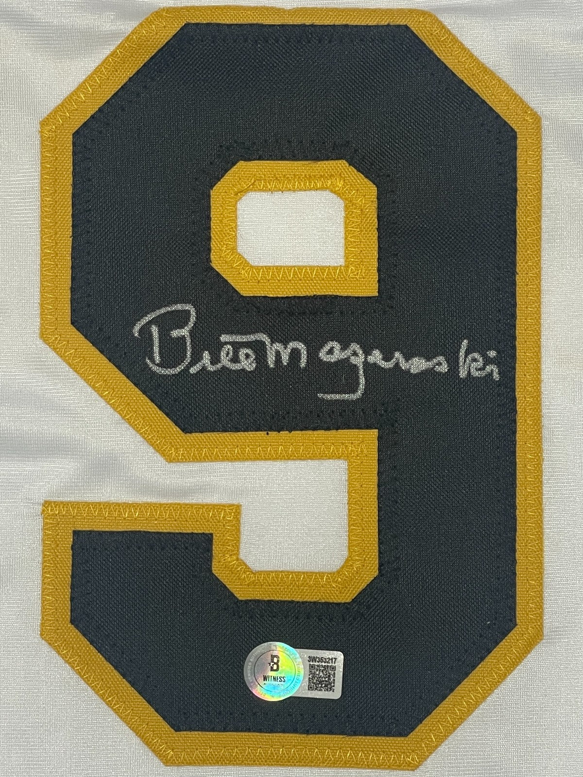 Bill Mazeroski Signed Pittsburgh Pirates Custom Jersey Beckett BAS COA