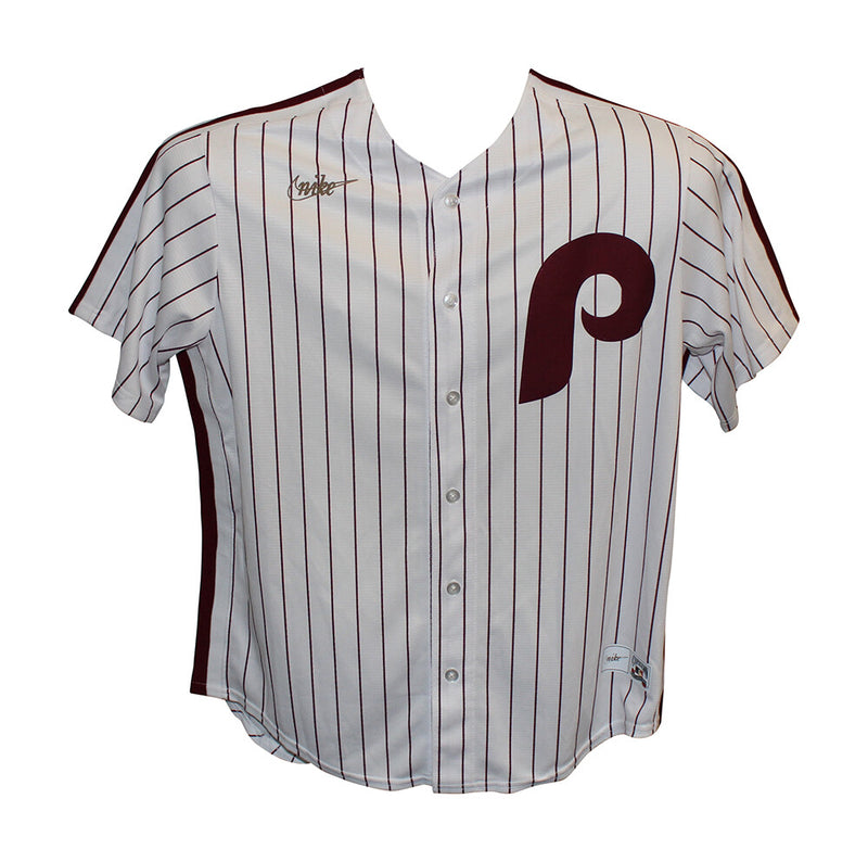 Mike Schmidt Autographed Philadelphia Phillies Mitchell & Ness HOF Jersey