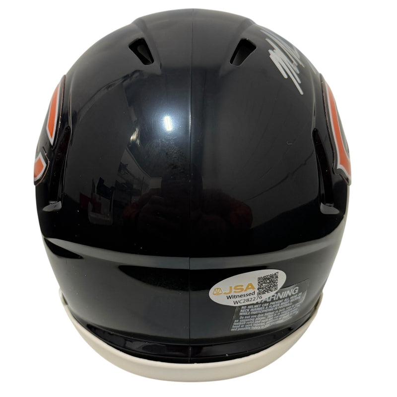 Mike Singletary Chicago Bears Signed Speed Mini Helmet (JSA COA)