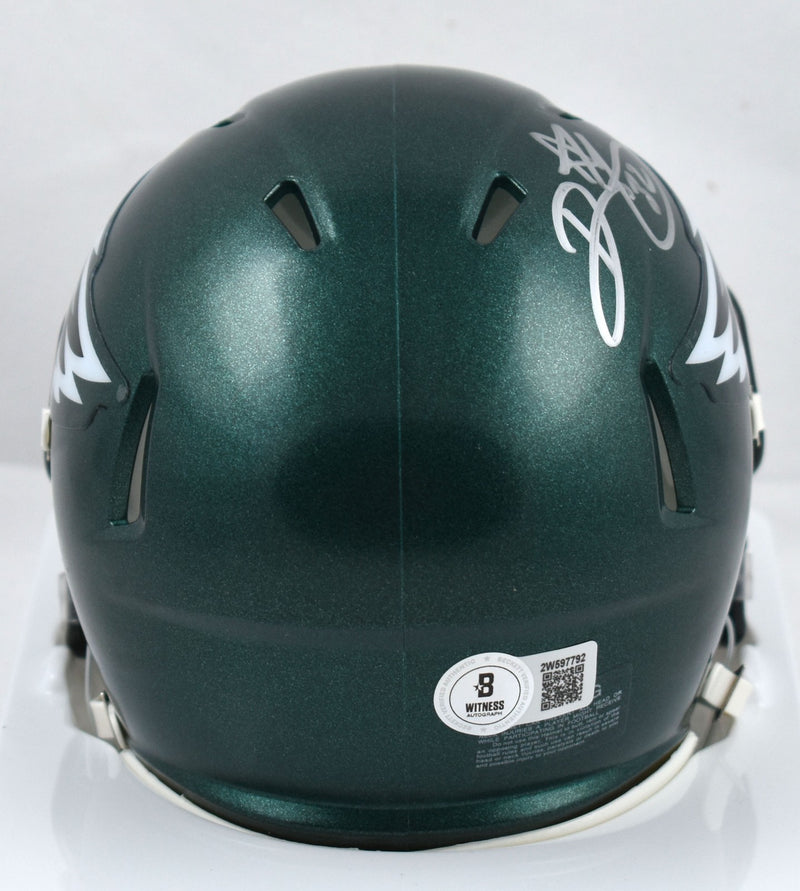 Ricky Watters Signed Philadelphia Eagles Speed Mini Helmet