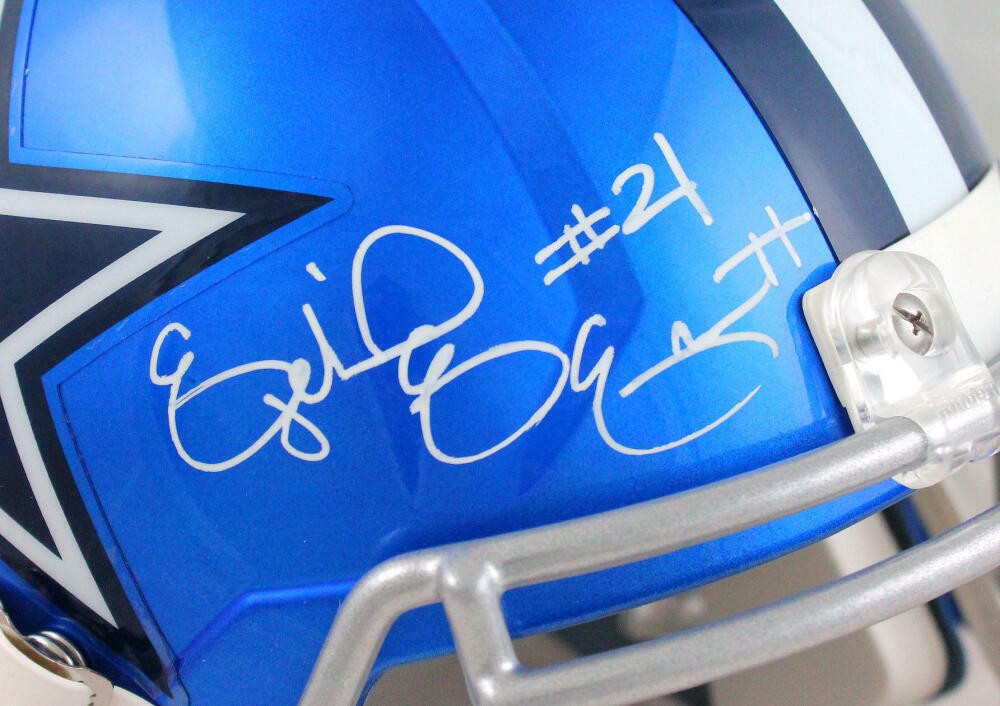 Ezekiel Elliott Signed Dallas Cowboys Full Size Flash Speed Helmet