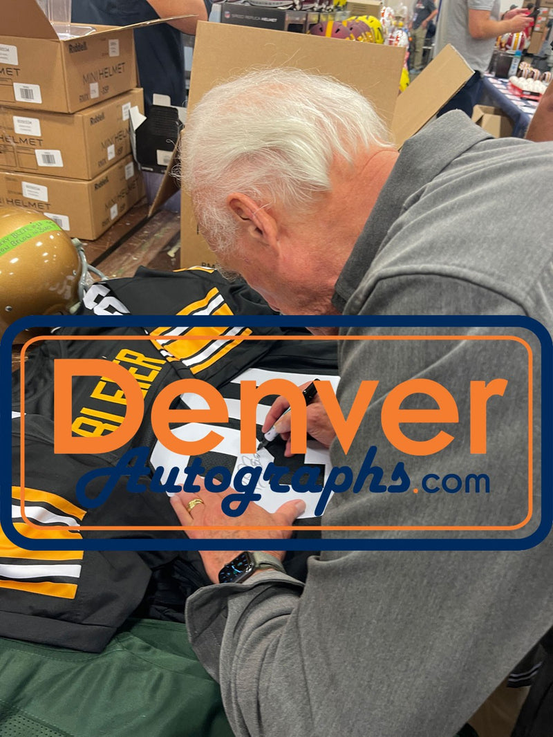 Rocky Bleier Autographed Pro Style Football Jersey