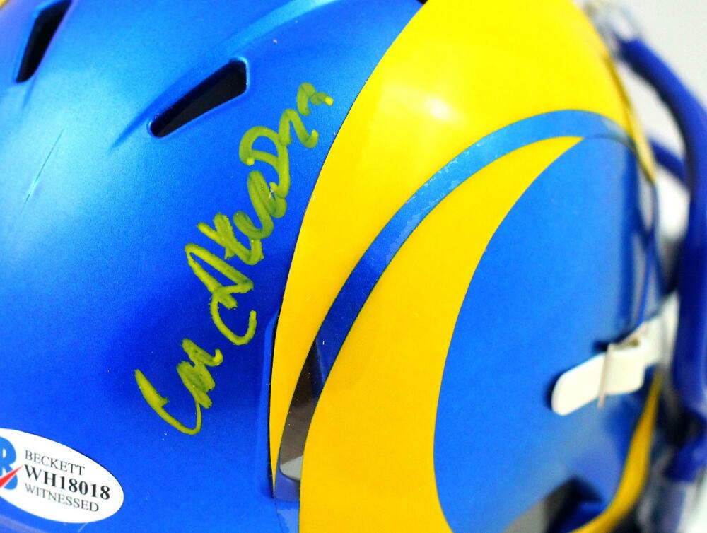 Cam Akers Signed Los Angeles Rams 2020 Speed Mini Helmet