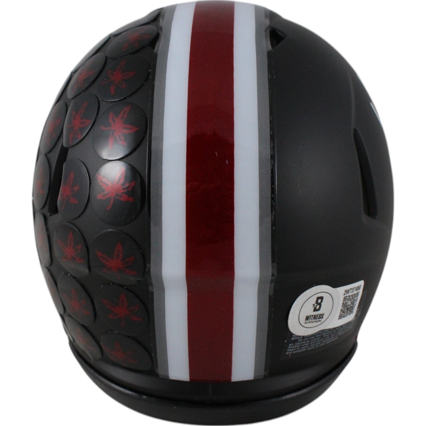 Jack Sawyer Autographed Ohio State Buckeyes Black Speed Mini Helmet