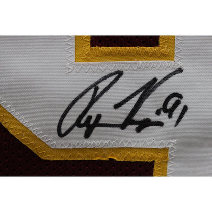 Ryan Kerrigan Autographed Red Custom Football Jersey