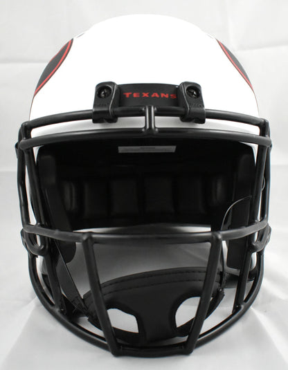 David Montgomery Autographed Houston Texans Lunar Speed Full Size Helmet