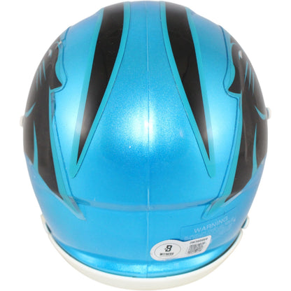 Julius Peppers Autographed Carolina Panthers Flash Mini Helmet