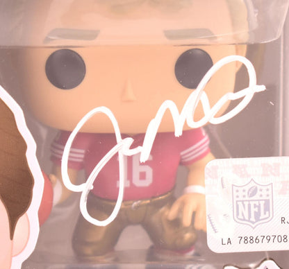 Joe Montana Signed San Francisco 49ers Funko Pop #84 White Jersey