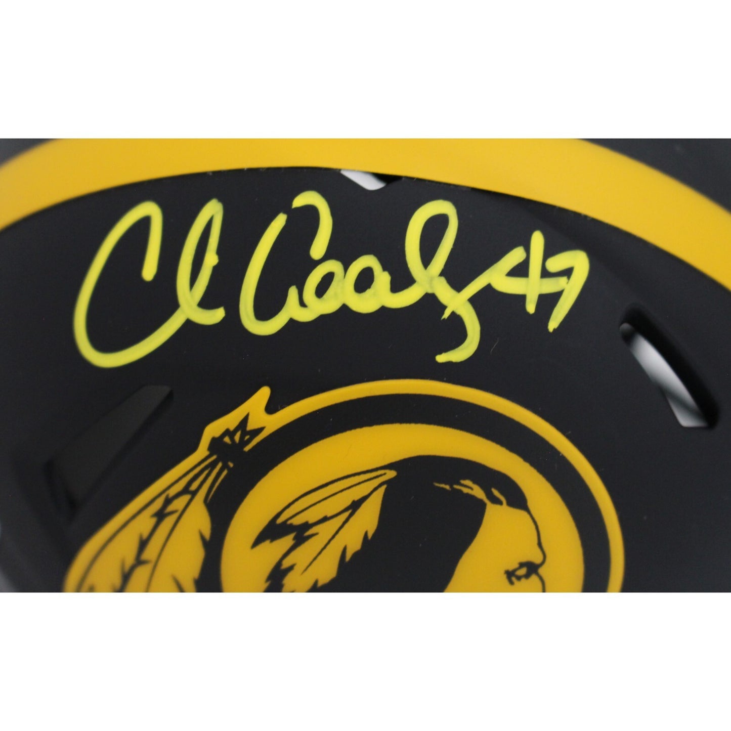 Chris Cooley Autographed Washington Redskins Eclipse Mini Helmet