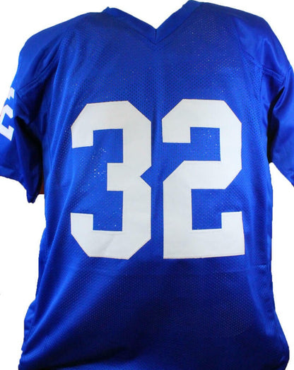 John Riggins Signed Blue Custom College Jersey
