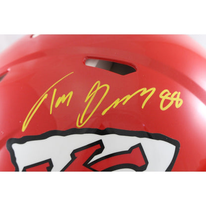 Tony Gonzalez Autographed Kansas City Chiefs Full Size Authentic Helmet