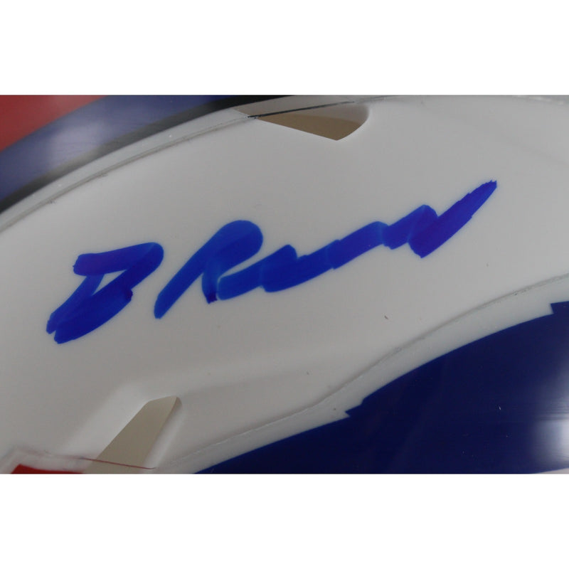 Greg Rousseau Buffalo Bills Autographed Mini Helmet