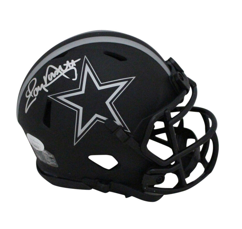 Tony Dorsett Dallas Cowboys Autographed Eclipse Mini Helmet (JSA)