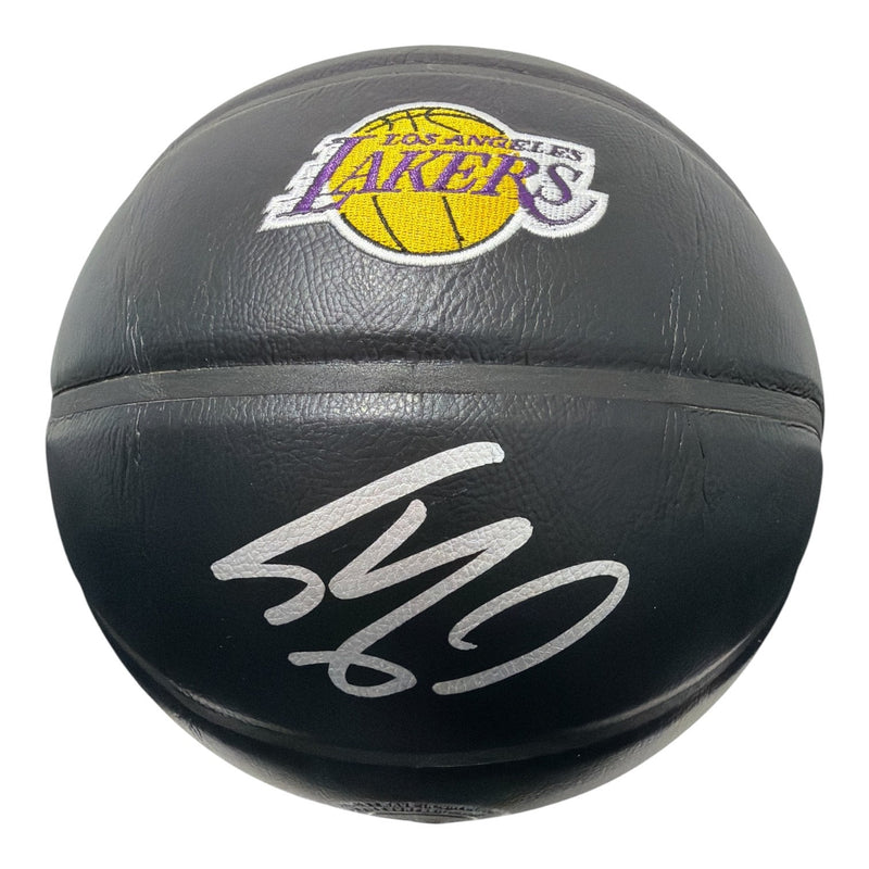 Shaquille O'Neal Signed Los Angeles Lakers Black Wilson Basketball