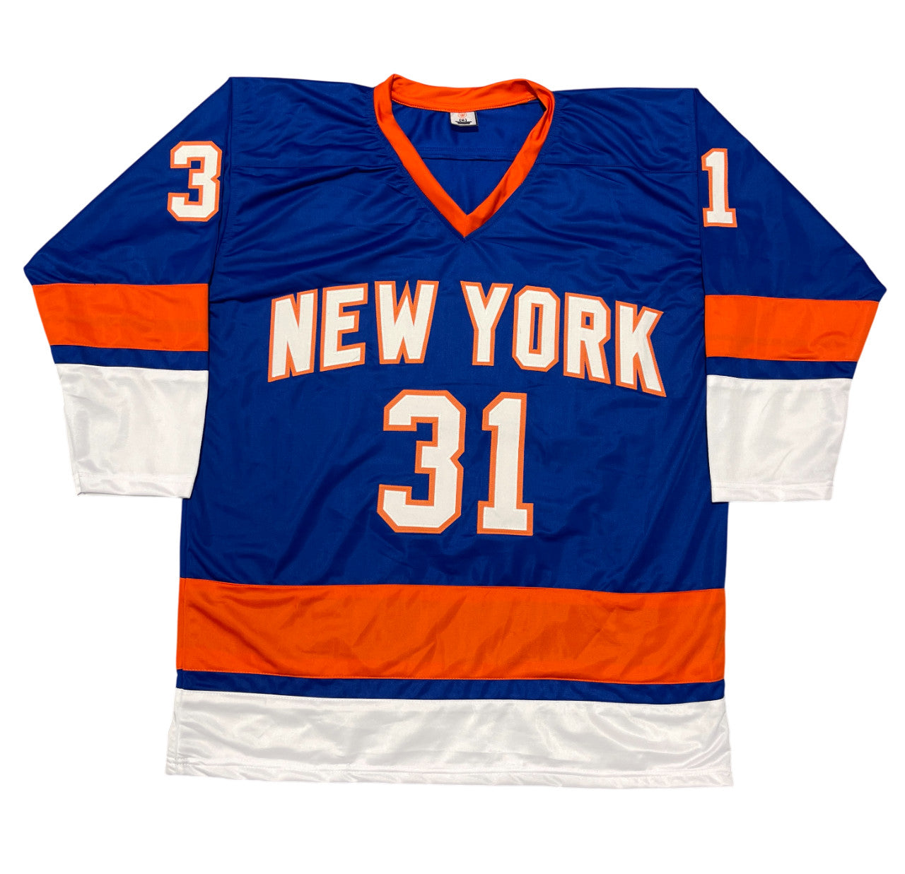 Billy Smith Signed New York Islanders Custom Jersey (HOF 93)