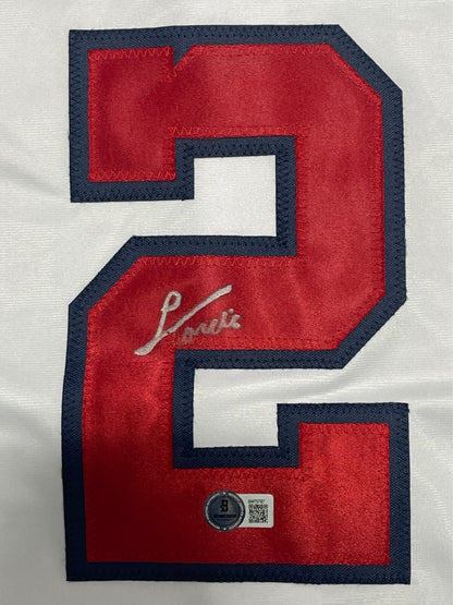 Luis Garcia Signed Washington Nationals Custom Baseball Jersey (Beckett COA)