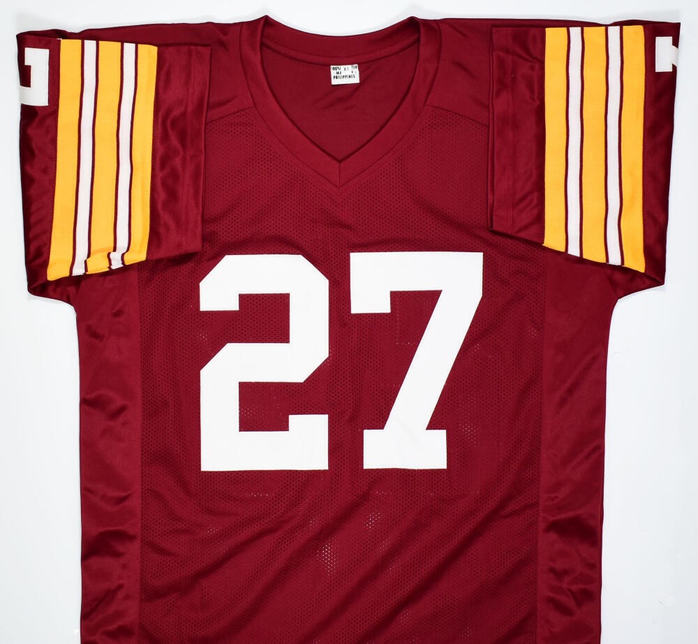 Kenny Houston Autographed Maroon Custom Jersey
