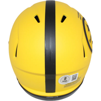 Pat Freiermuth Pittsburgh Steelers Autographed Rave Mini Helmet