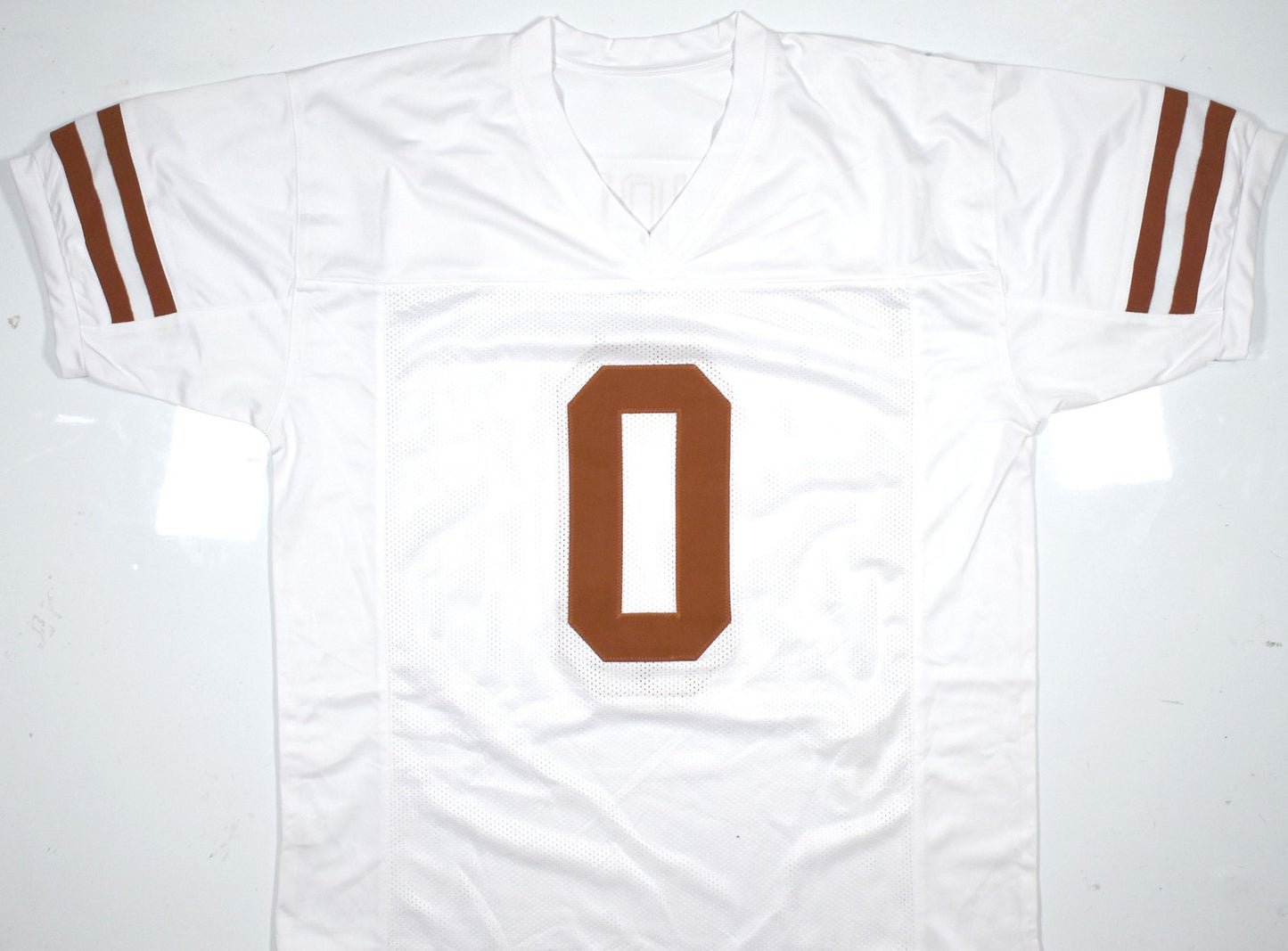 Ja'Tavion Sanders Autographed White Custom Football Jersey