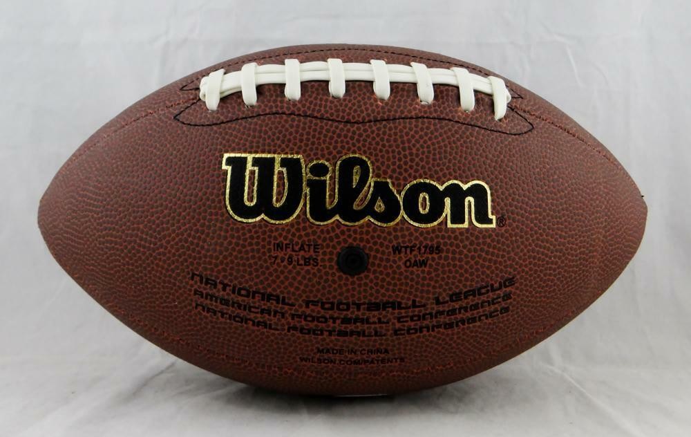 Sony Michel Autographed Wilson Super Grip Football