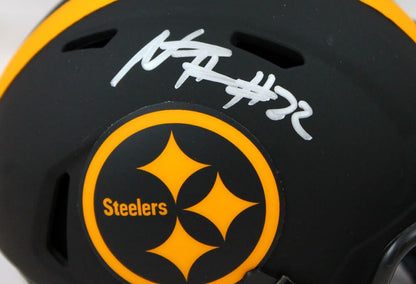 Najee Harris Signed Pittsburgh Steelers Eclipse Speed Mini Helmet