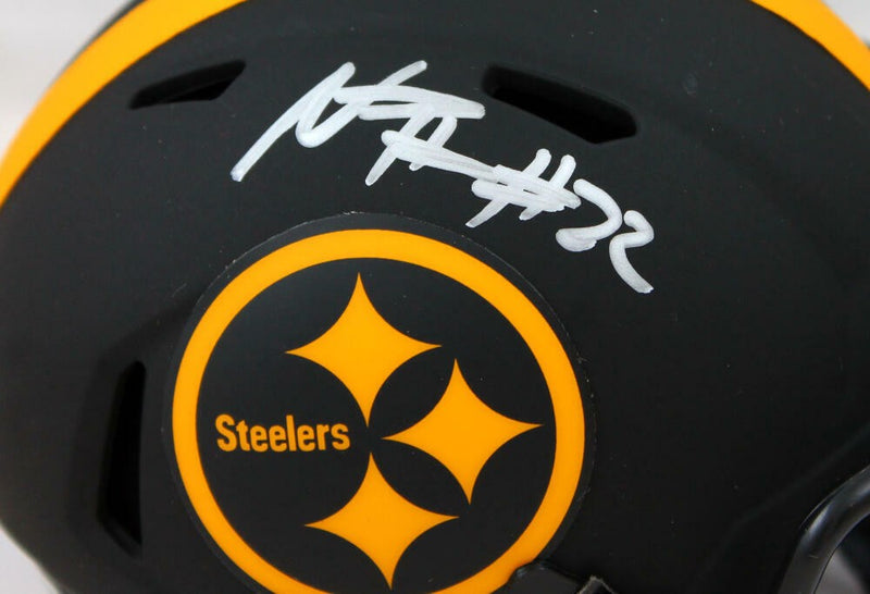 Najee Harris Signed Pittsburgh Steelers Eclipse Speed Mini Helmet
