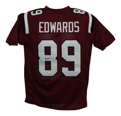 Bryan Edwards Signed South Carolina Gamecocks Custom College Jersey BAS