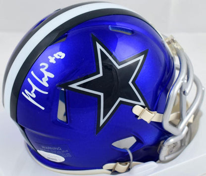 Michael Gallup Signed Dallas Cowboys Flash Speed Mini Helmet