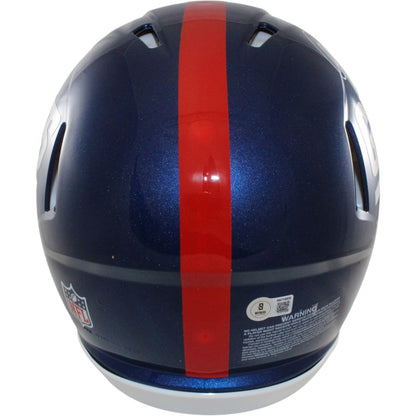 Abdul Carter Signed New York Giants Full Size Color Rush Authentic Helmet