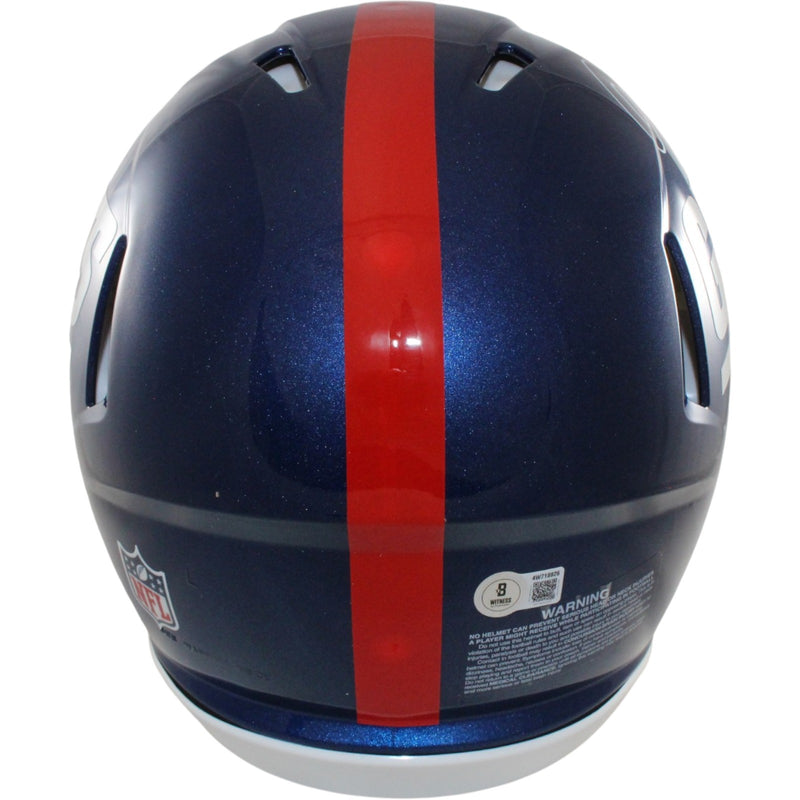 Abdul Carter Signed New York Giants Full Size Color Rush Authentic Helmet