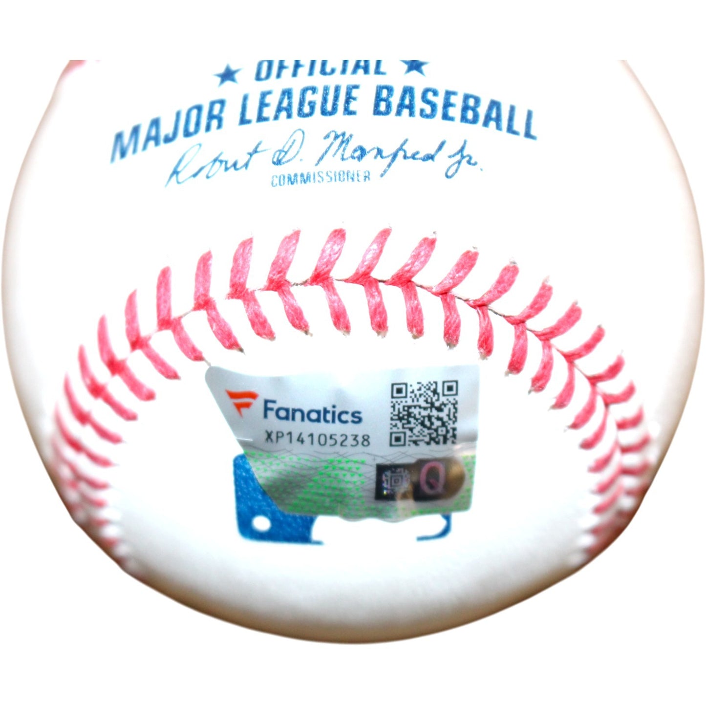 Corey Seager Texas Rangers Autographed Baseball Go Rangers Inscription