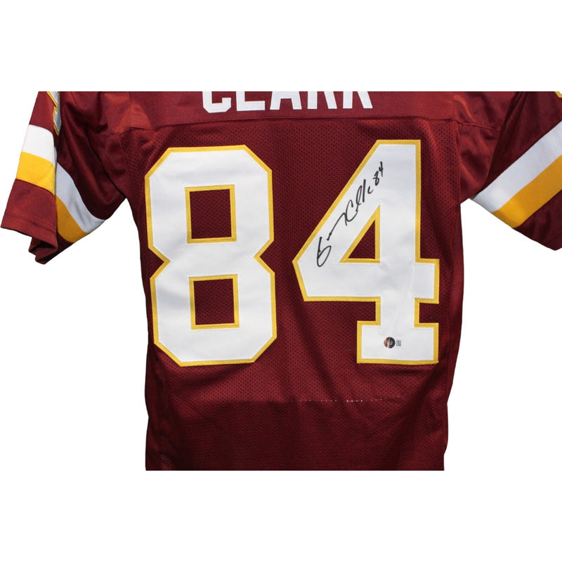 Gary Clark Signed Washington Redskins Custom Jersey - Red