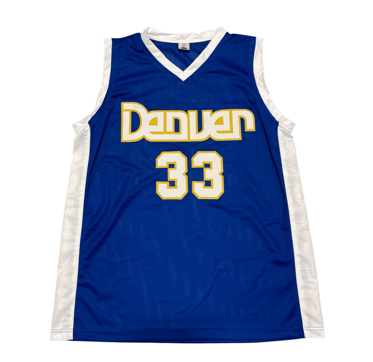 David Thompson Signed Denver Nuggets Custom Jersey HOF 96 Beckett Witnessed