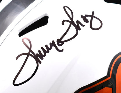 Thurman Thomas Signed Oklahoma State Full Size Speed Helmet