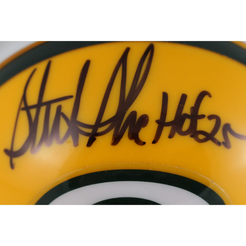 Sterling Sharpe Signed Green Bay Packers VSR4 Mini Helmet (HOF)